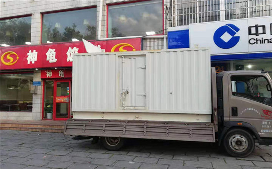 沙湖原种场出租发电机施工案例